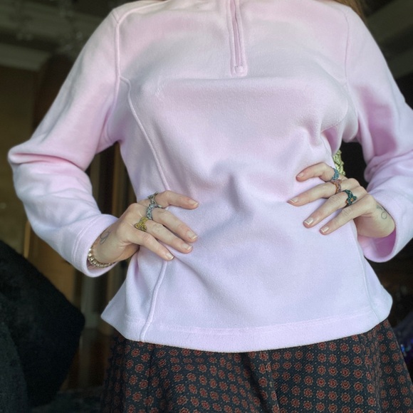 Cute Pink Turtleneck Sweater - Picture 7 of 7